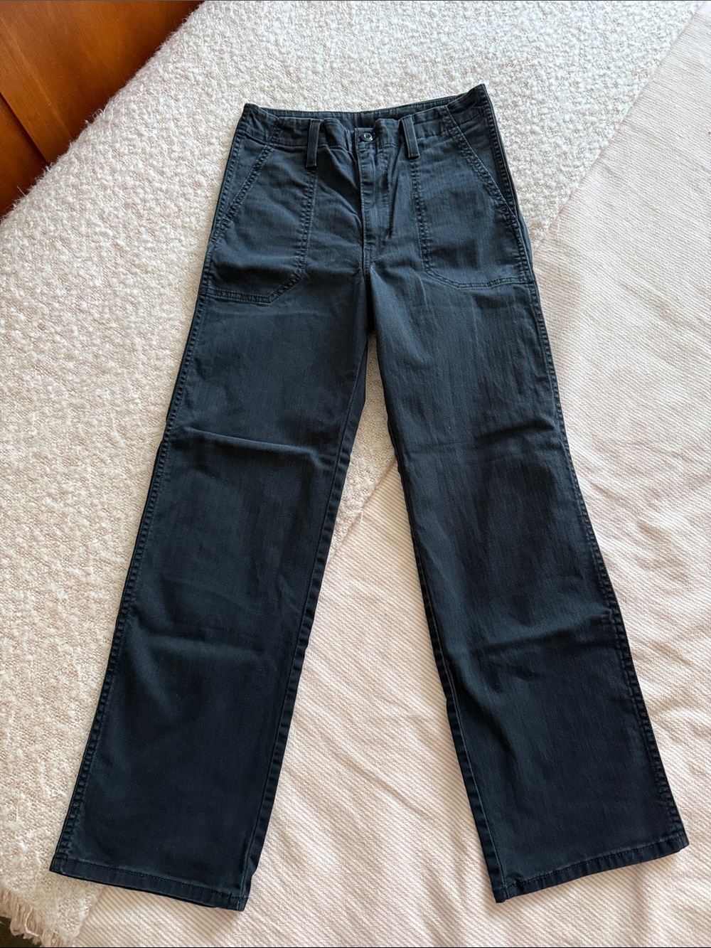 Levi's Black Straight Leg Pants